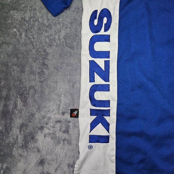 JOE ROCKET TEAM SUZUKI YOSHIMURA BUTTON UP SHIRT Men's LG Embroidery and Patches - Picture 5 of 12